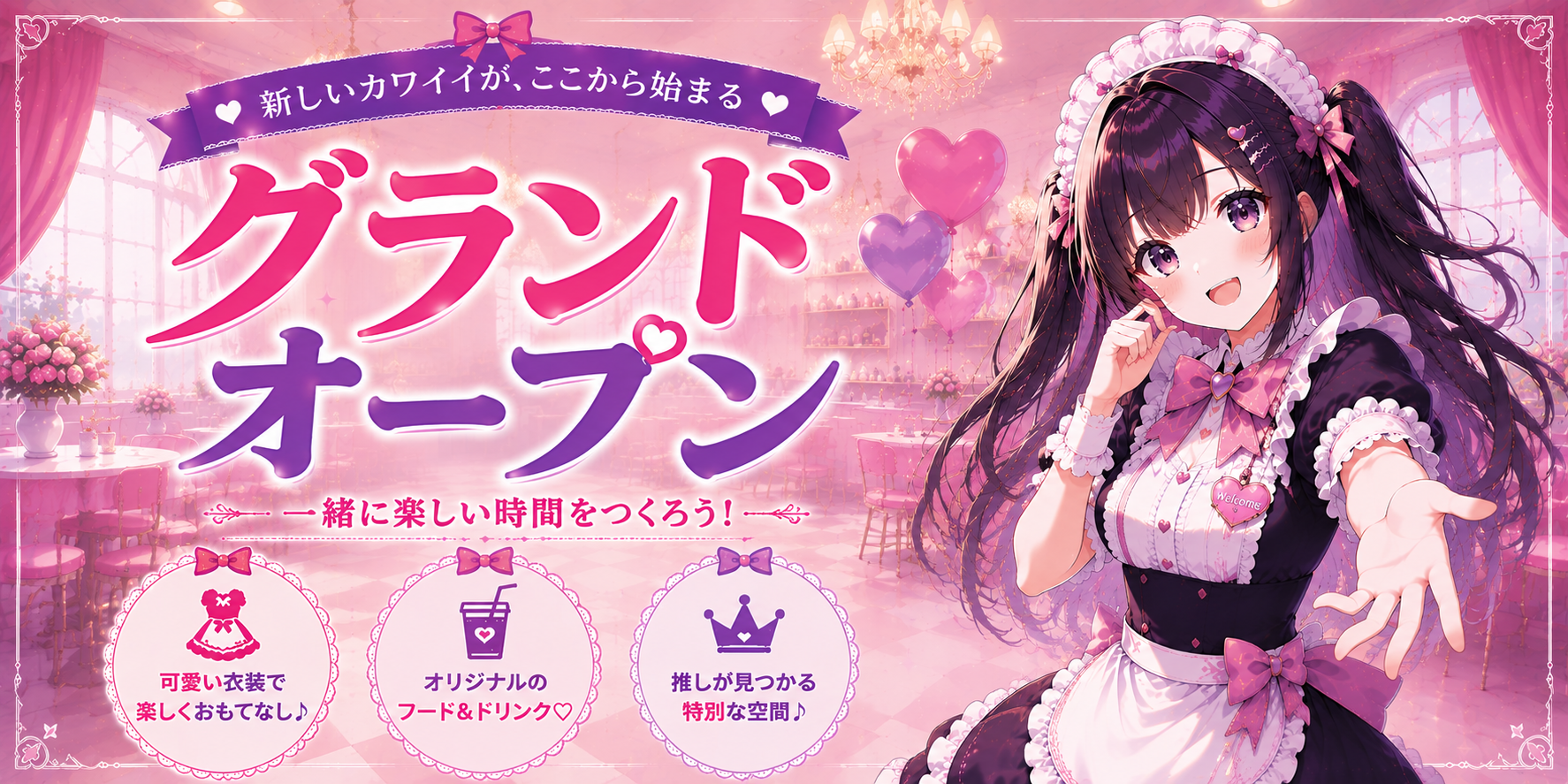オープン告知バナー